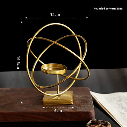 Candelabro dorato