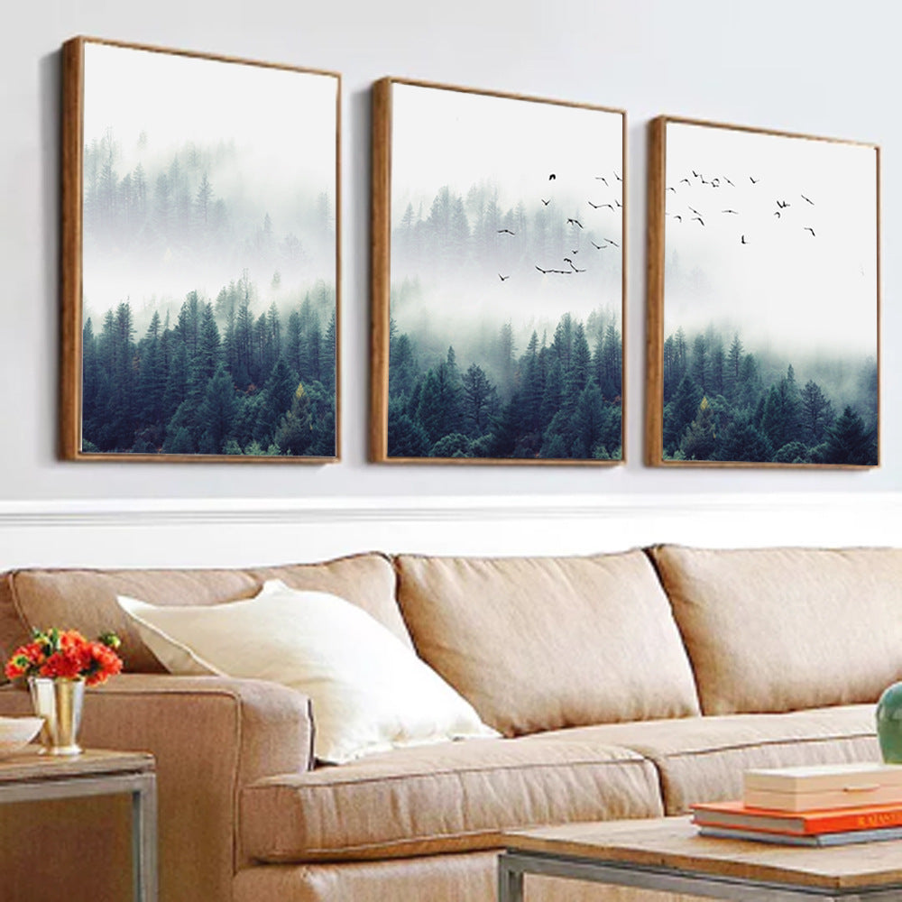 Quadro bosco nordico