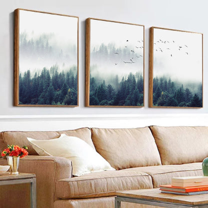Quadro bosco nordico