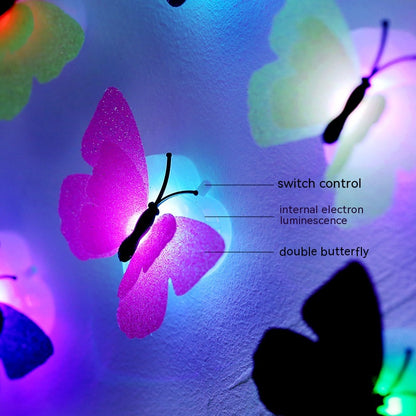 Lampada farfalla luminosa