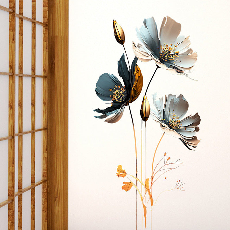 Adesivo fiori 3D