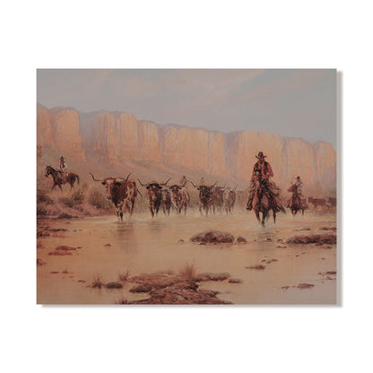 Stampa Cowboy Vintage
