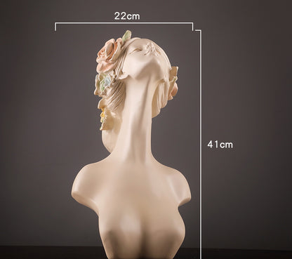 Figura Ragazza Floreale