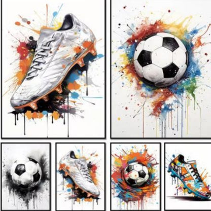Quadro scarpe da calcio