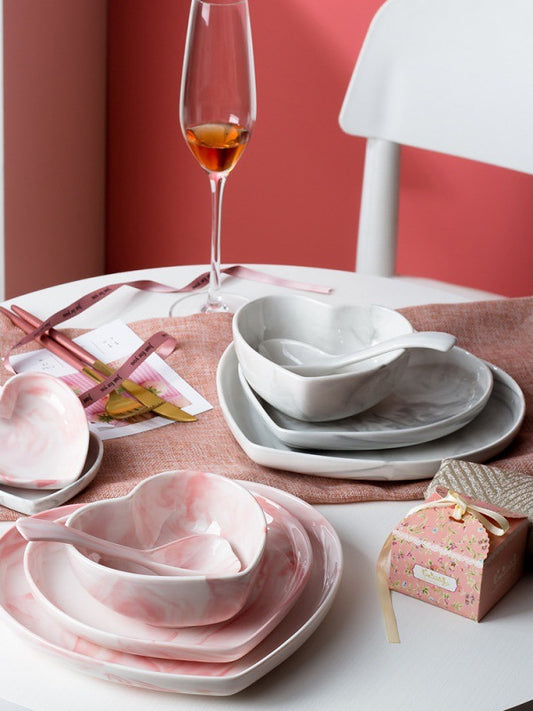 Piattino Cuore Ceramica