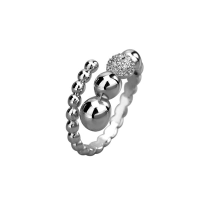 Anello con zirconi
