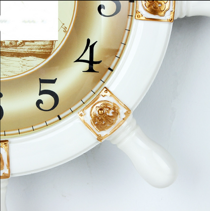 Orologio da parete Timone nautico