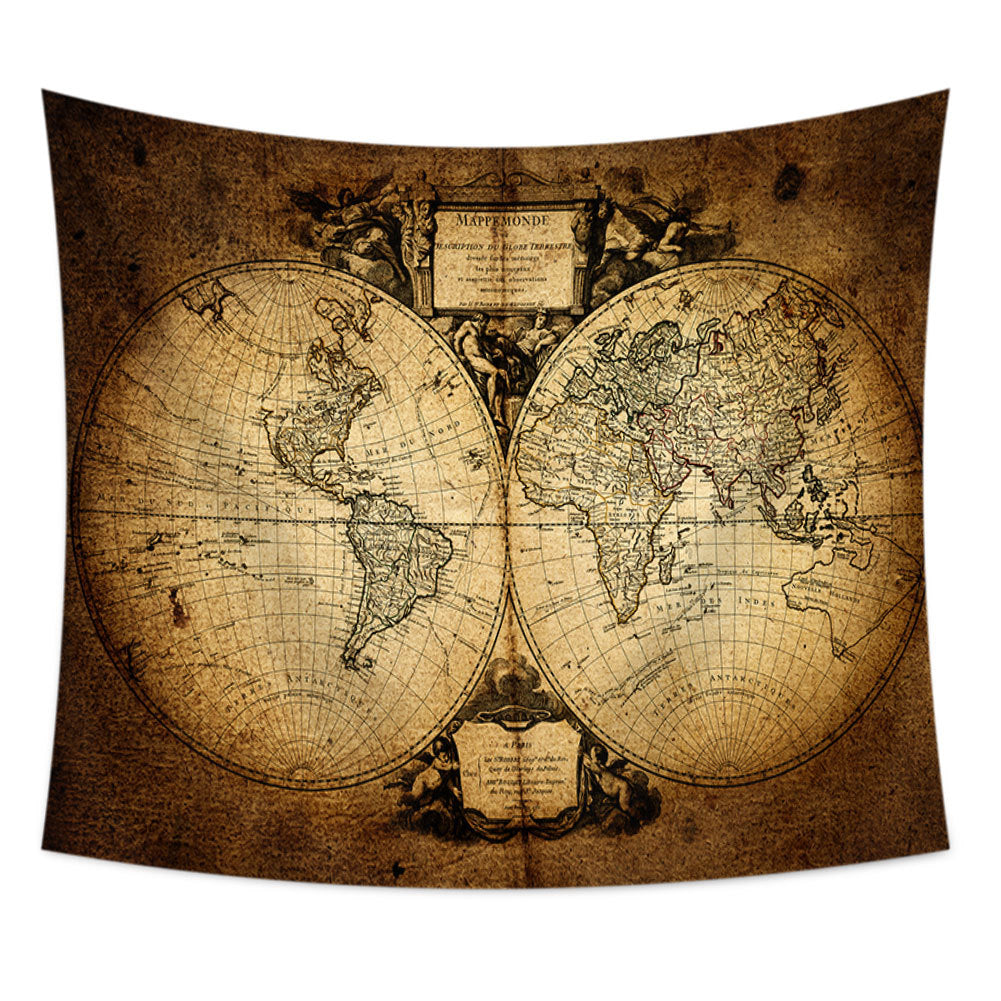 Tappezzeria mappamondo
