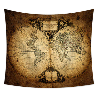 Tappezzeria mappamondo