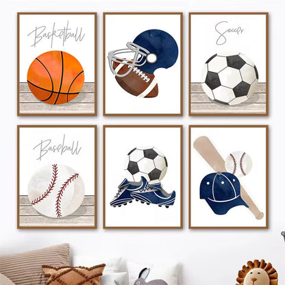 Poster sport bambini