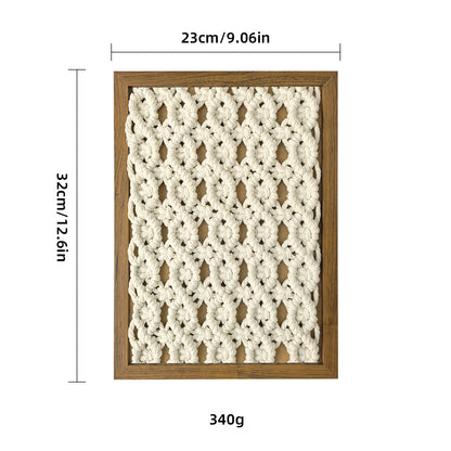 Decorazione tessuta in cotone