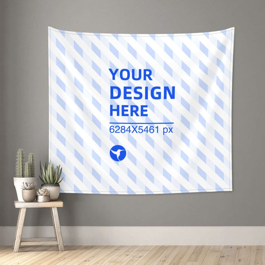 Arazzo Pattern di losanghe blu