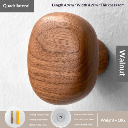 Gancio legno stile nordico