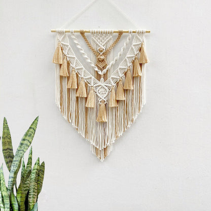 Arazzo bohemien con nappine