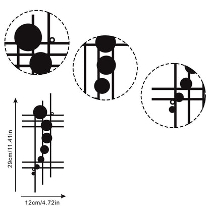 Pannello metallo geometrico