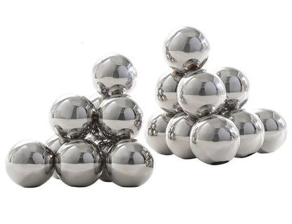 Sfera acciaio decorativa