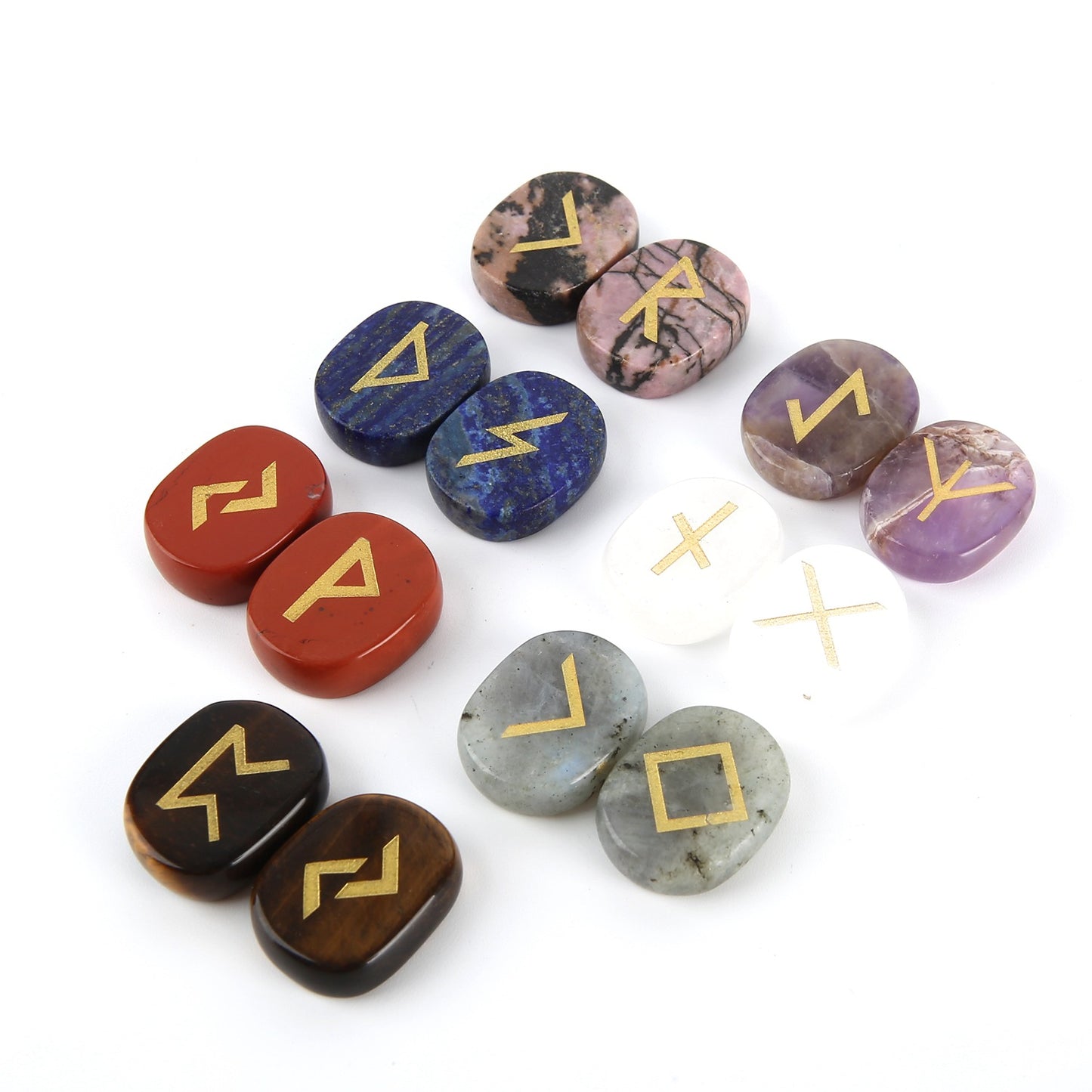 Set rune cristallo