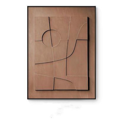 Quadro astratto geometrico