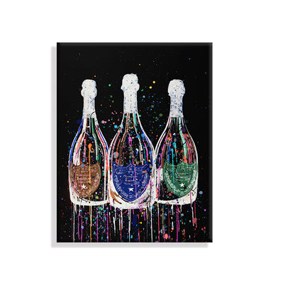 Quadro bottiglia champagne