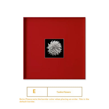 Quadro minimalista rosso