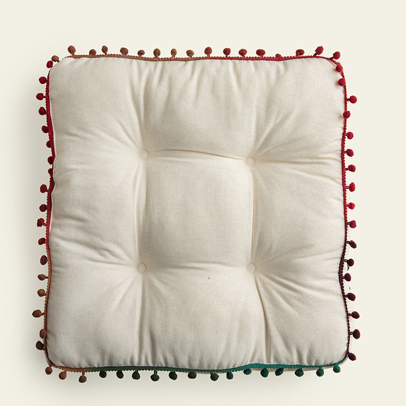 Cuscino con Pompon Nordico