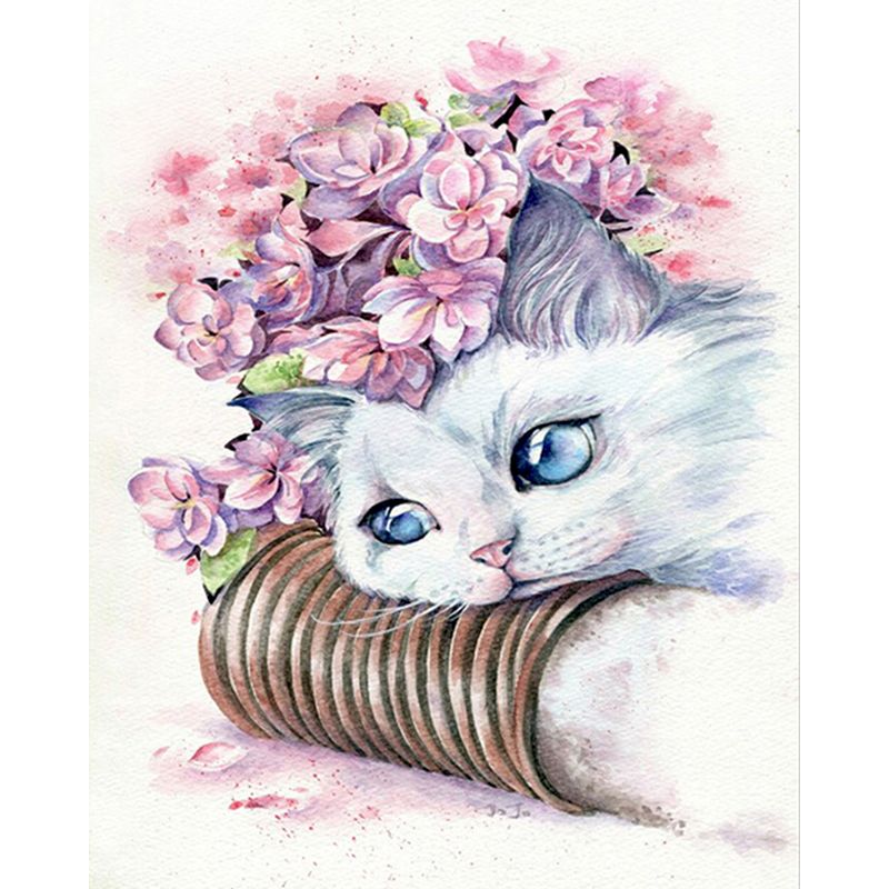 Quadro da dipingere gatto