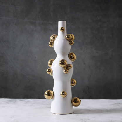 Vaso ceramica astratto