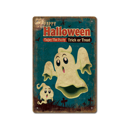 Quadro Halloween ferro