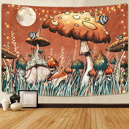 Arazzo Lumaca e Funghi
