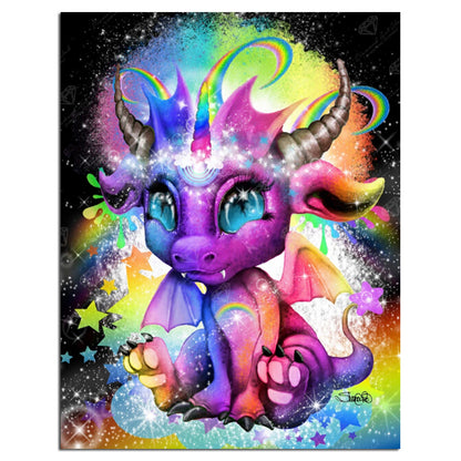 Quadro Diamanti Drago