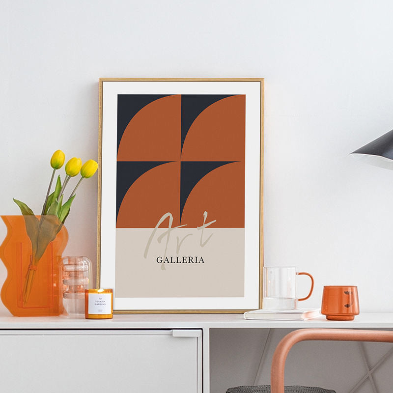 Quadro retro astratto