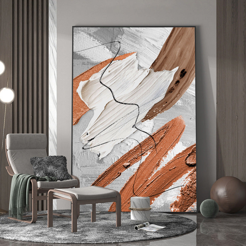 Quadro astratto palette Morandi