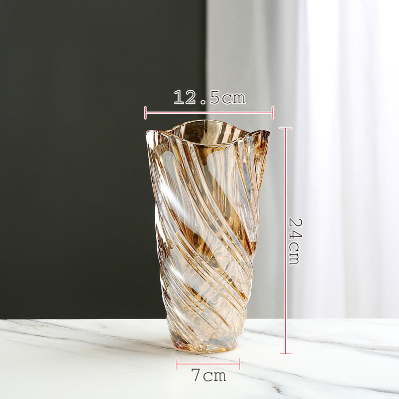 Vaso vetro decorativo