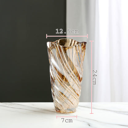 Vaso vetro decorativo