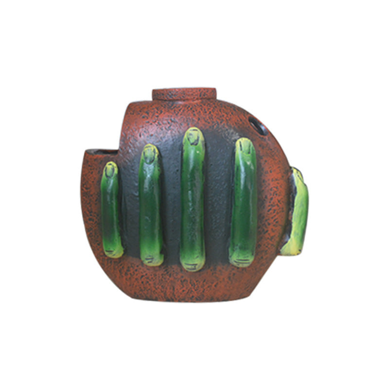 Vaso forma mano