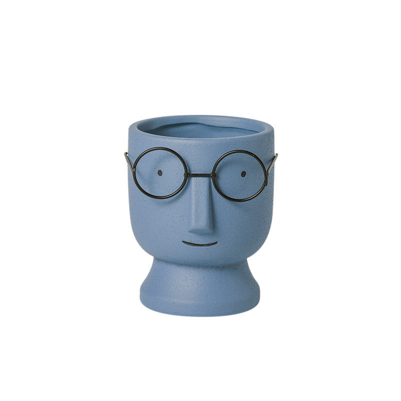 Ornamento viso astratto