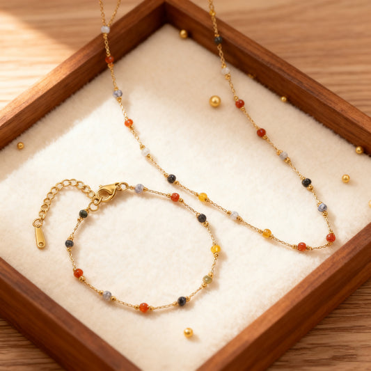Bracciale Pietre Naturali Mosaico