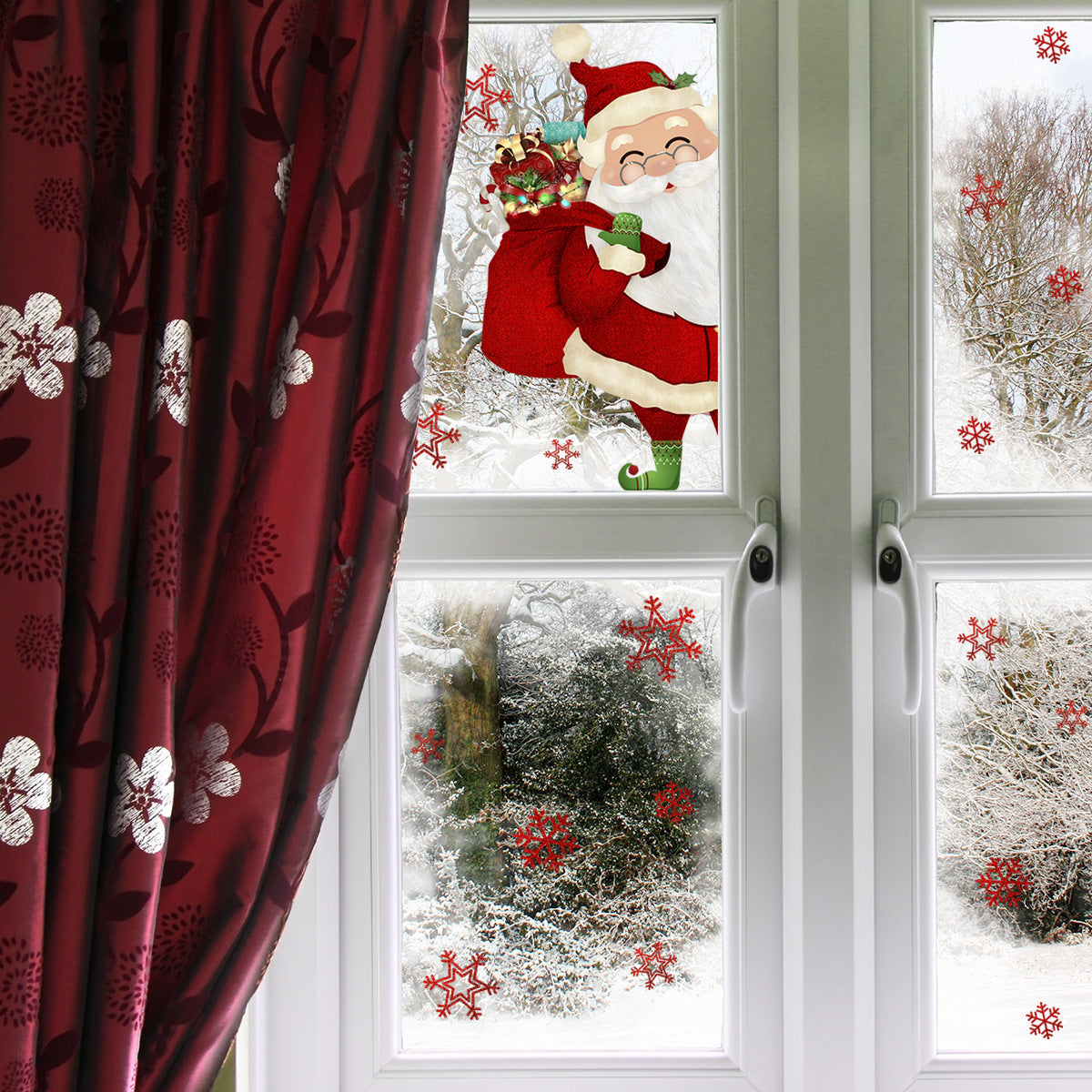 Adesivo Babbo Natale