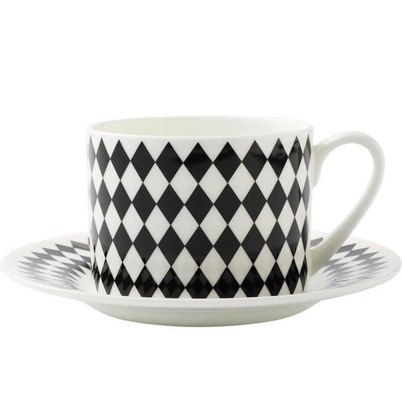 Tazza caffè geometrica