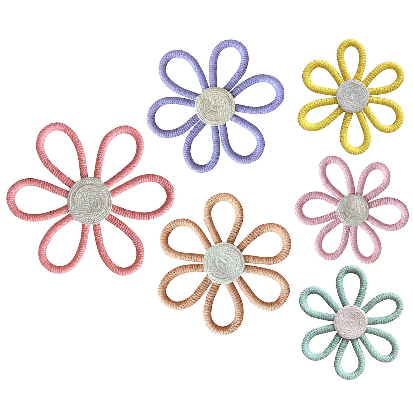 Decorazione margherite per camera bambini