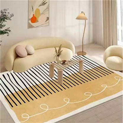 Tappeto in cashmere quadrato