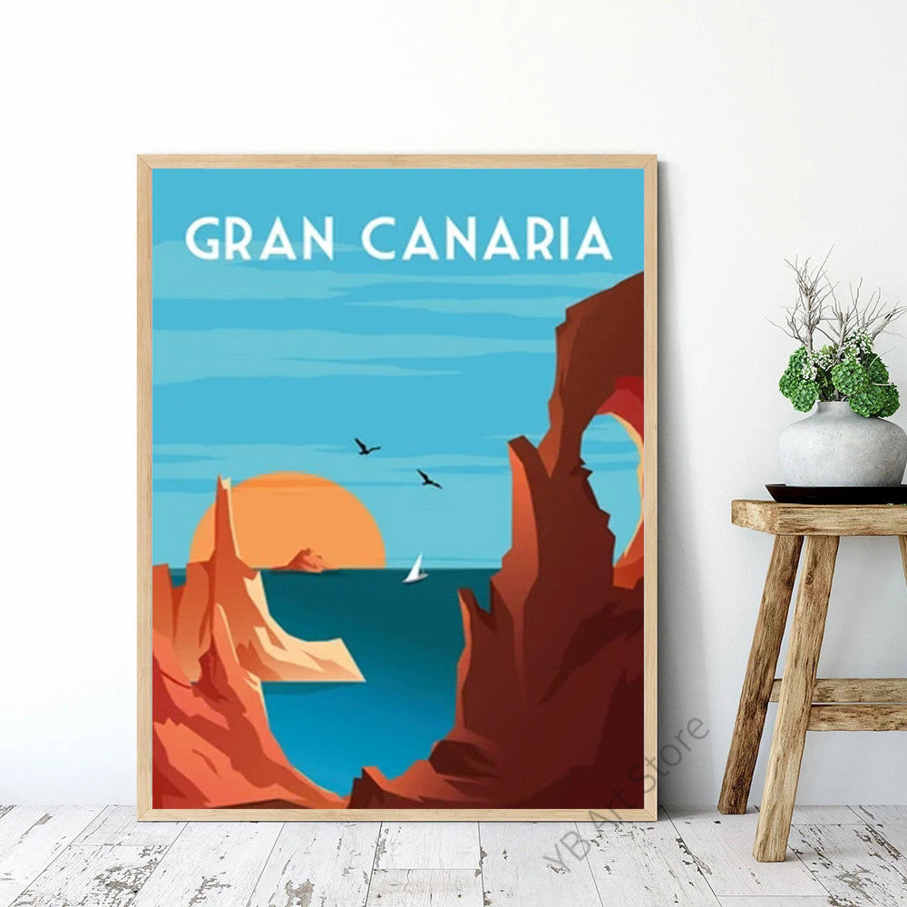 Poster Corsica e Lanzarote