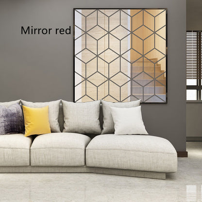 Adesivo murale mosaico diamanti