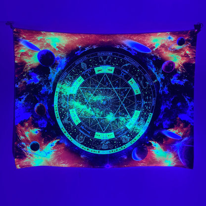 Tappezzeria fluorescente