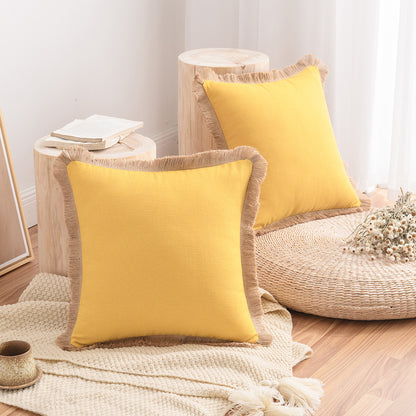 Cuscino cotone-lino stile nordico