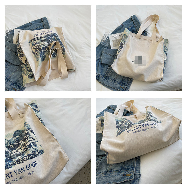 Borsa Tela Dipinta