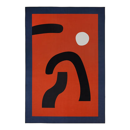 Tappeto astratto minimalista