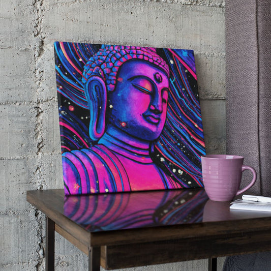 Quadro su tela Buddha nello spazio