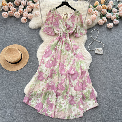 Vestito Stampa Retro