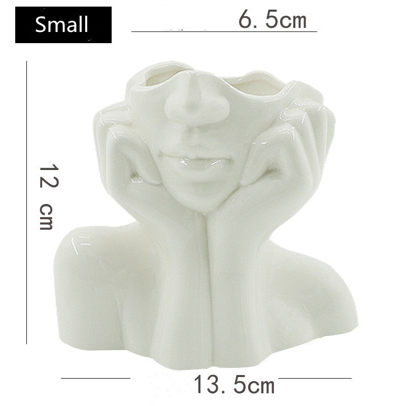Vaso figura umana